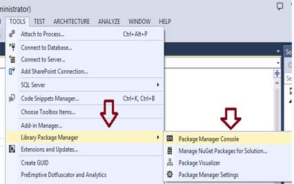 Package Manager Console